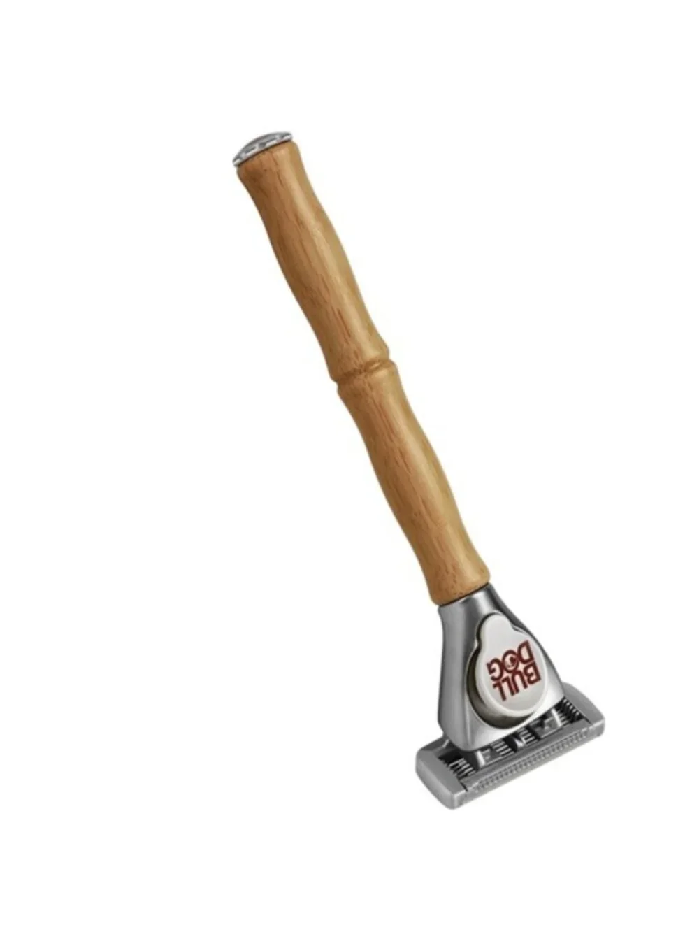 Bull Dog Original Bamboo 5 Blade Razor Bamboo Handle Includes 2 Steel Blades Men